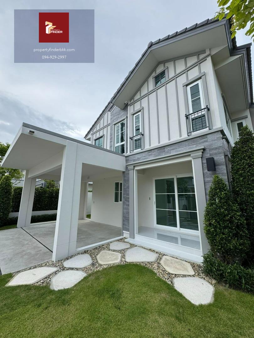 RL-156 ให้เช่า Villagio 3 ศรีนครินทร์-บางนา บ้านเดี่ยวหลังมุม 4 นอน 65 ตร.ว. เฟอร์ครบ ใกล้ Mega Bangna