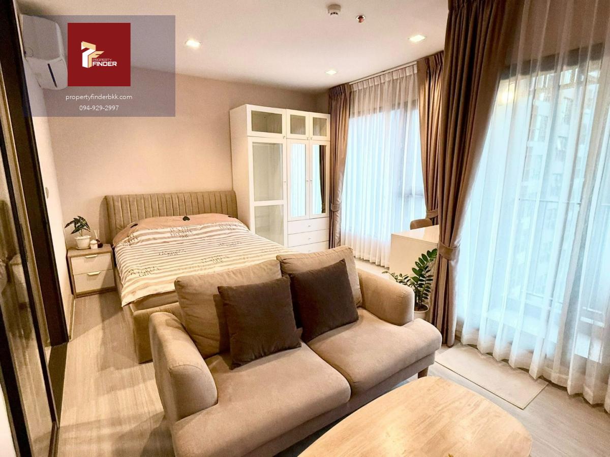 PFD-07818Life Asoke-Rama 9 ห้องสตูดิโอ (28 ตร.ม.) แต่งสวย Minimal ชั้น 14 ทิศใต้ ลมดี วิวไม่บล็อก | ใกล้ MRT พระราม 9 เริ่ม 18,000 บ.