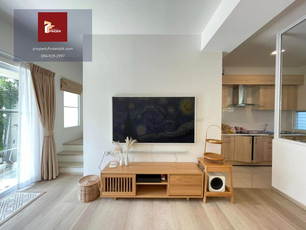 RL-034 ให้เช่า ทาวน์โฮม อินดี้ 2 บางนา-รามคำแหง 2 ( indy 2 Bangna-Ramkhamhaeng 2 )  ขนาด 30 ตร.ว. สไตล์ Scandinavia ใกล้ Mega & Ikea พร้อมอยู่