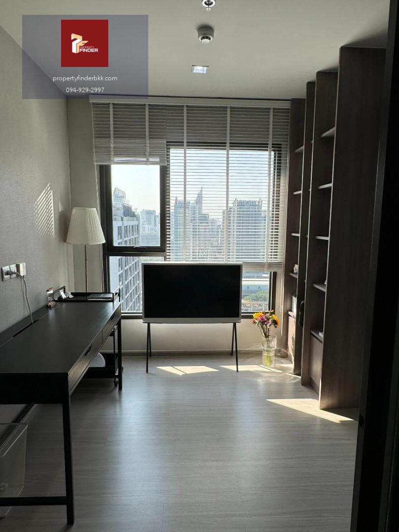 PFD-08570 ให้เช่าคอนโด ไลฟ์ อโศก - พระราม 9 (Life Asoke - Rama 9) ห้องสวยไซส์ใหญ่ 1 นอน วิวเมืองพาโนรามา ใกล้ MRT พระราม 9 🏙️✨