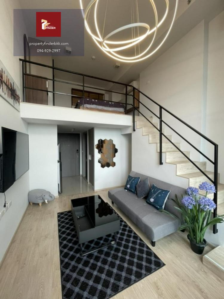 Rds-0324 ให้เช่าคอนโด  Ideo New rama9 ห้อง Duplex สวย พร้อมรับวางจอง 👉line : @propertyfinder