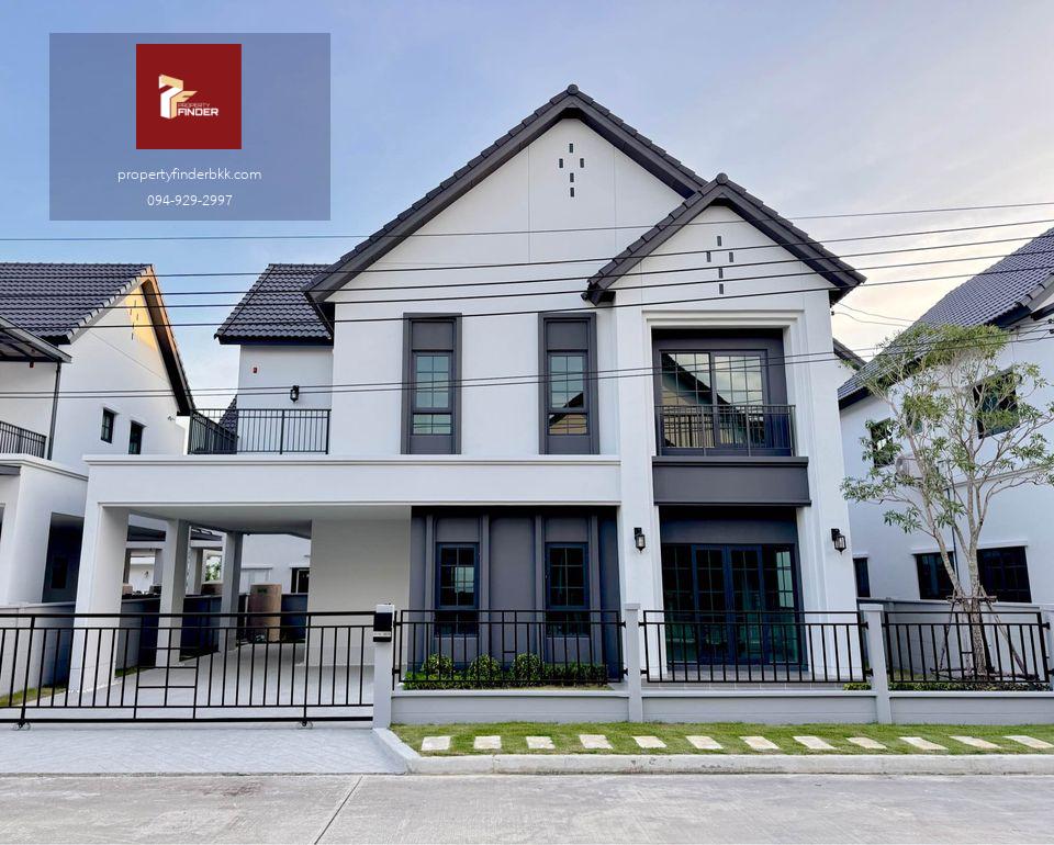 ขายบ้านเดี่ยวโครงการเซนโทร บางนา ( Centro Bangna ) ขนาด 62 ตร.ว. บ้านเลขที่ผลรวมดี เสริมมงคล อยู่แล้วรวย