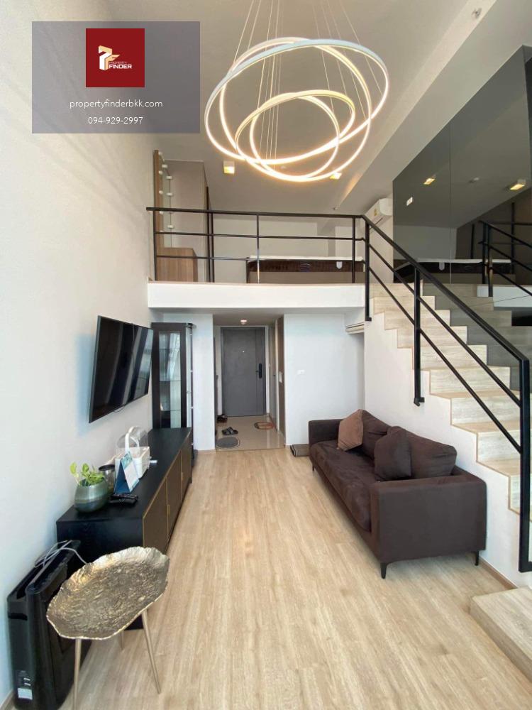 🔥ให้เช่าคอนโด ไอดีโอ พระราม 9-ตัดใหม่ ห้อง duplex วิวเมือง