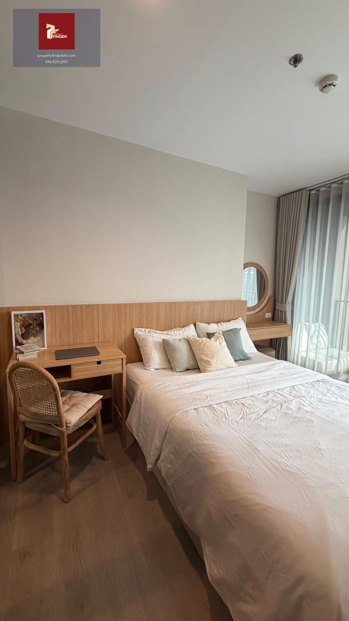 PFD-07876 ให้เช่า/ขาย The Line Phaholyothin Park (เดอะ ไลน์) ตึก B ชั้น 11 ทิศใต้ | ห้องแต่งมินิมอล เฟอร์สวยครบ