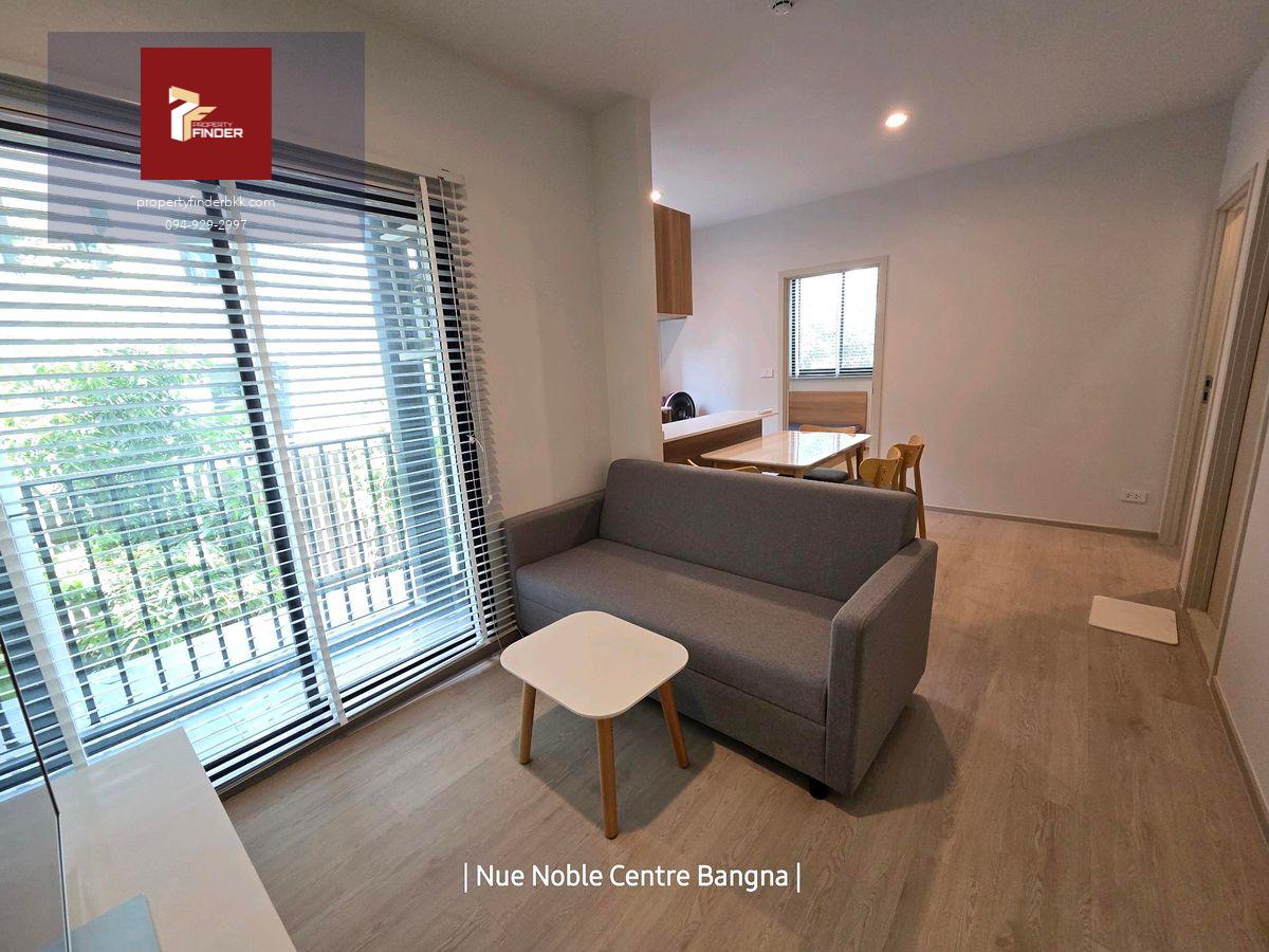 Property Finder (Agent ประจำโครงการ) ให้เช่าคอนโดนิว โนเบิล เซ็นเตอร์ (Nue Noble Centre Bangna) ห้องมุม 38 ตรม. ✨️ นัดชมห้อง 🟥LINE : @pfbkk