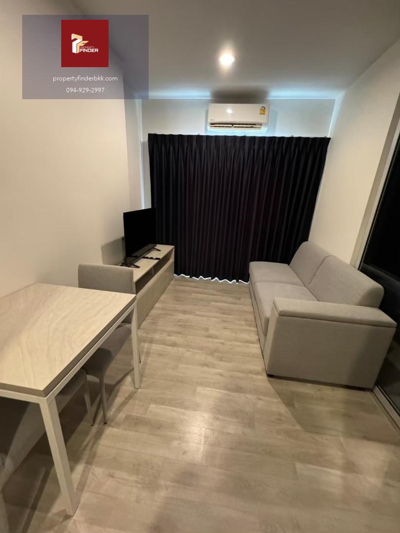 PFD-07800 ให้เช่า Niche MONO Ramkhamhaeng (นิช โมโน รามคำแหง) ตึก A ชั้นสูง 23 วิวเมืองพระราม 9 สวยมาก | 1 นอน 29 ตร.ม. เฟอร์ฯครบ 14,000 บาท/เดือน