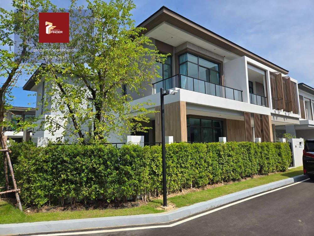 ให้เช่าบ้านเดี่ยวโครงการ บางกอก บูเลอวาร์ด บางนา กม.5 (Bangkok Boulevard Bangna Km.5) ขนาด 86 ตร.ว. ตกแต่งสวย บ้านหลังมุม