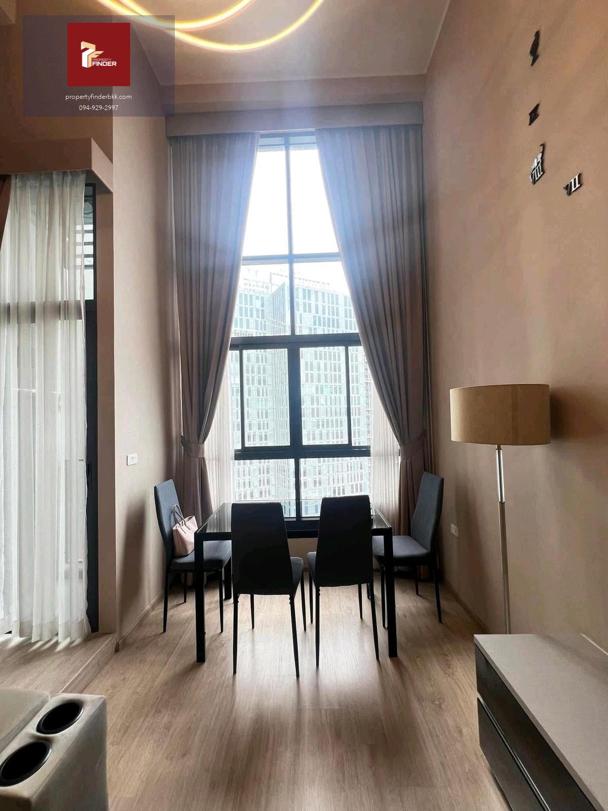 ให้เช่าคอนโดไอดีโอ พระราม9-ตัดใหม่ (IDEO New RAMA9) ห้อง duplex พร้อมเข้าอยู่ 6 ม.ค.69❗