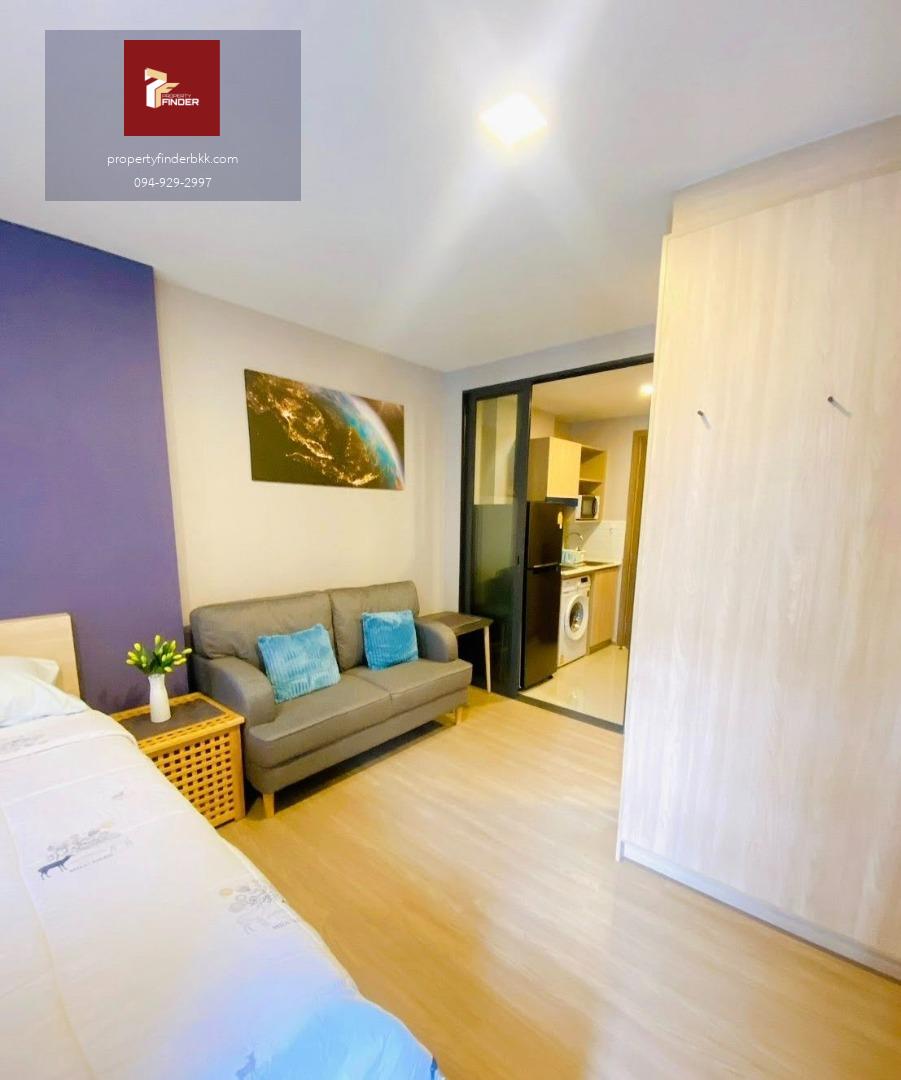 PFD-08227 ขาย/ให้เช่า เดอะมูฟ บางนา (The Muve Bangna) 1 ห้องนอน ชั้น 7 วิวสระ ใกล้ MRT ศรีเอี่ยม