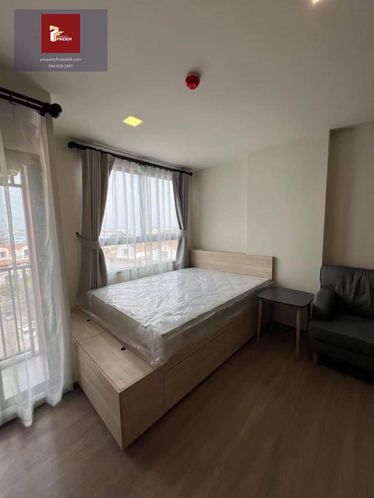 PFD-07928 ให้เช่า The Muve Bangna ใกล้ Central Bangna 1 นอน 24.68 ตรม. ชั้น 7 ตึก A ส่วนกลางครบ 8,500 บาท