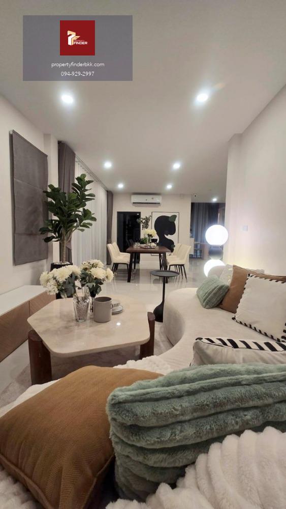 ให้เช่าบ้านเดี่ยว เดอะ ซิตี้ พระราม 9-กรุงเทพกรีฑา (The City Rama 9-Krungthep Kreetha) ขนาด 70 ตร.ว. บ้านใหม่มือ 1 แต่งครบ