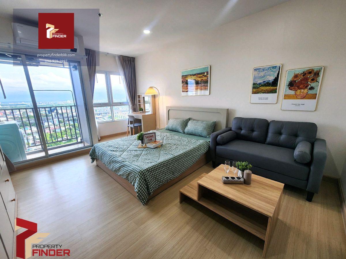 Rds-4822 ให้เช่าคอนโด ศุภาลัย เวอเรนด้า สุขุมวิท 117 (Supalai Veranda Sukhumvit117) มีกระจกกั้นครัว นัดชมห้อง 👉line : @pfbkk