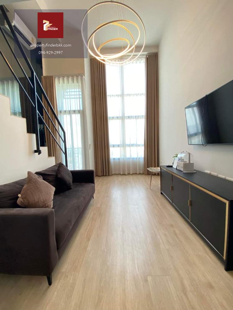 🔥ให้เช่าคอนโด ไอดีโอ พระราม 9-ตัดใหม่ ห้อง duplex วิวเมือง