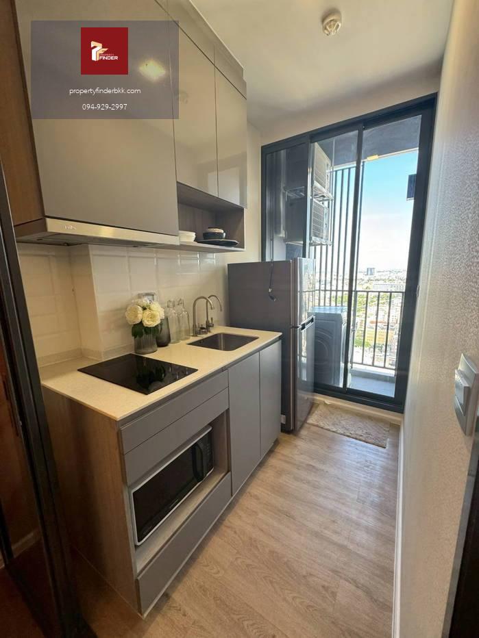 PFD-07873 ให้เช่า Modiz Rhyme Ramkhamhaeng (โมดิซ ไรห์ม) รับสัญญาขั้นต่ำ 3 เดือน! | ชั้น 21 ห้องนางฟ้า แต่งสวย เครื่องซักผ้าครบ เริ่มต้น 15,000 บ.