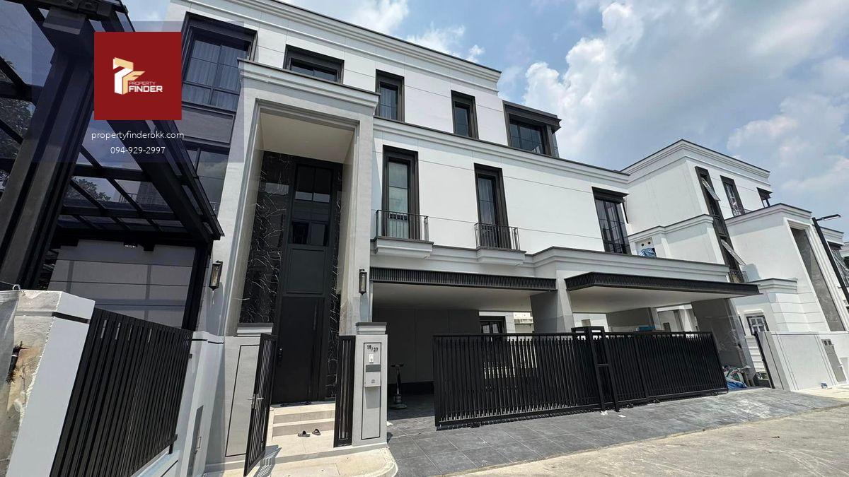 RL-102 ให้เช่าบ้านเดี่ยว  มอลตัน เกทส์ กรุงเทพกรีฑา ( Malton Gates Krungthep Kreetha ) ขนาด 107 ตร.ว.  ตกแต่งสวย แบบ Super Luxury