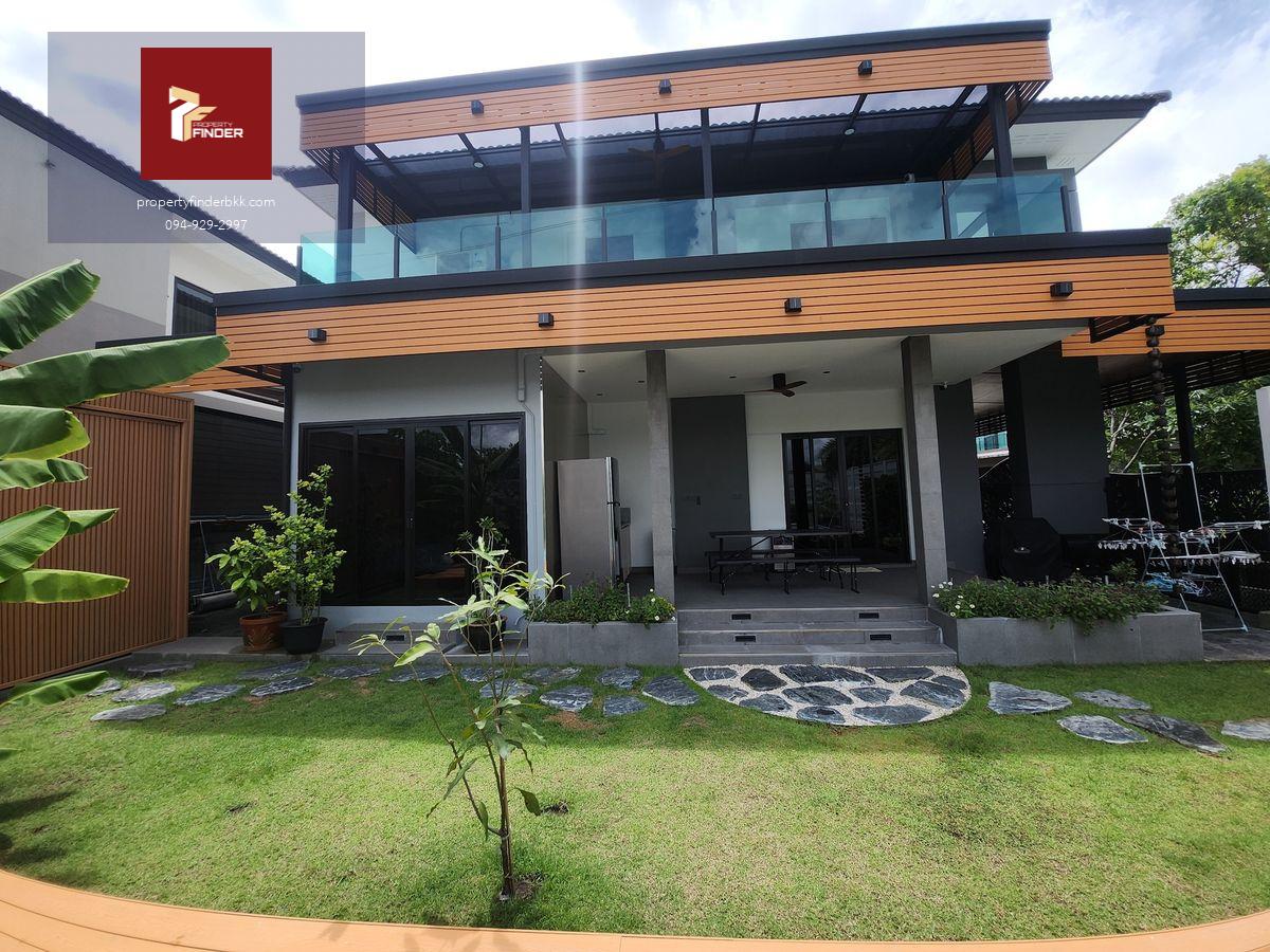 ให้เช่า บ้านเดี่ยว  เดอะ ซิตี้ บางนา กม.7 ( The City Bangna-KM7 ) ขนาด 380 ตร.ม.   ตกแต่งบิ้วอินสวยหรู  พร้อมอยู่ 🟥@rdsluxury