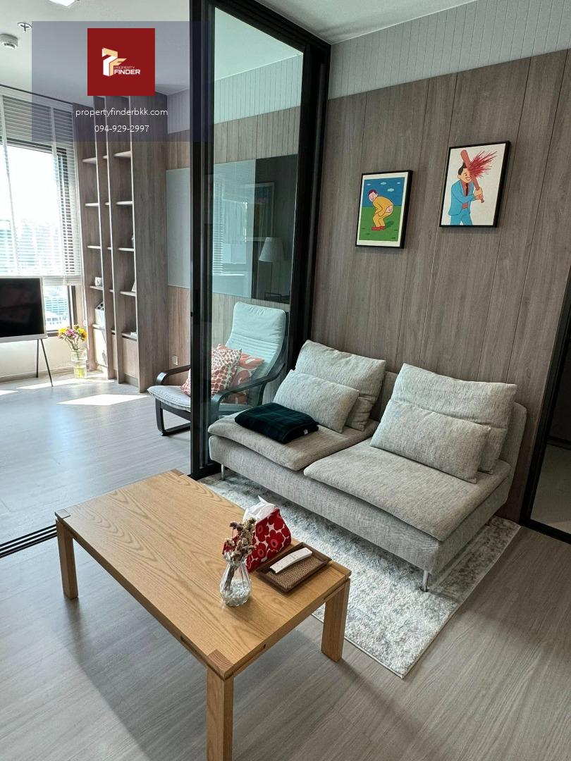 PFD-08570 ให้เช่าคอนโด ไลฟ์ อโศก - พระราม 9 (Life Asoke - Rama 9) ห้องสวยไซส์ใหญ่ 1 นอน วิวเมืองพาโนรามา ใกล้ MRT พระราม 9 🏙️✨