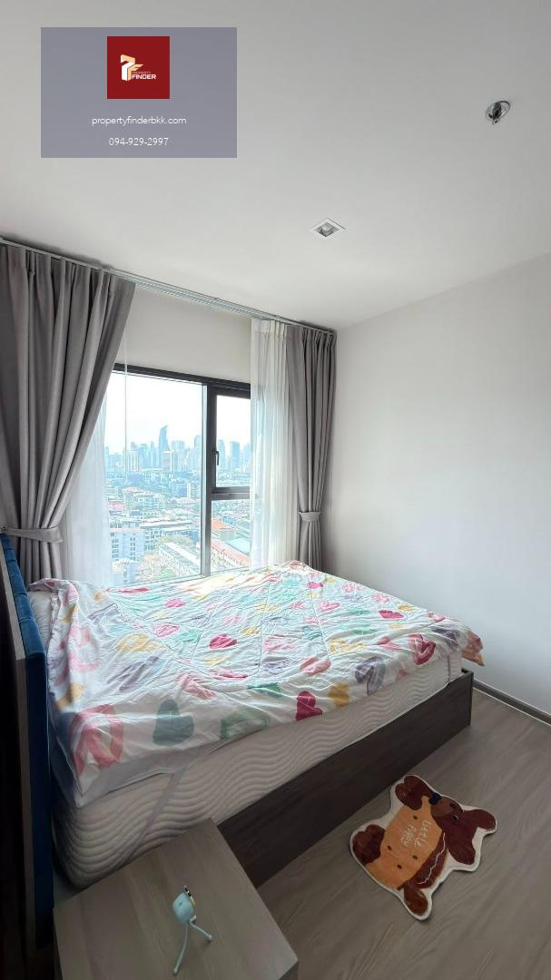 PFD-07923 ให้เช่า The BASE Phetchaburi - Thonglor ห้องมุม 33 ตรม. ชั้น 19 วิวสวย ฟรี WiFi เฟอร์ฯ