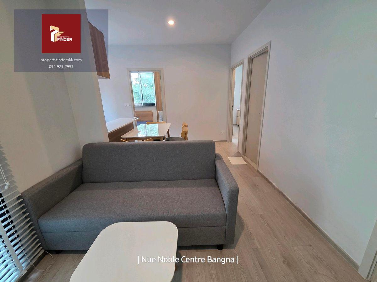 Property Finder (Agent ประจำโครงการ) ให้เช่าคอนโดนิว โนเบิล เซ็นเตอร์ (Nue Noble Centre Bangna) ห้องมุม 38 ตรม. ✨️ นัดชมห้อง 🟥LINE : @pfbkk