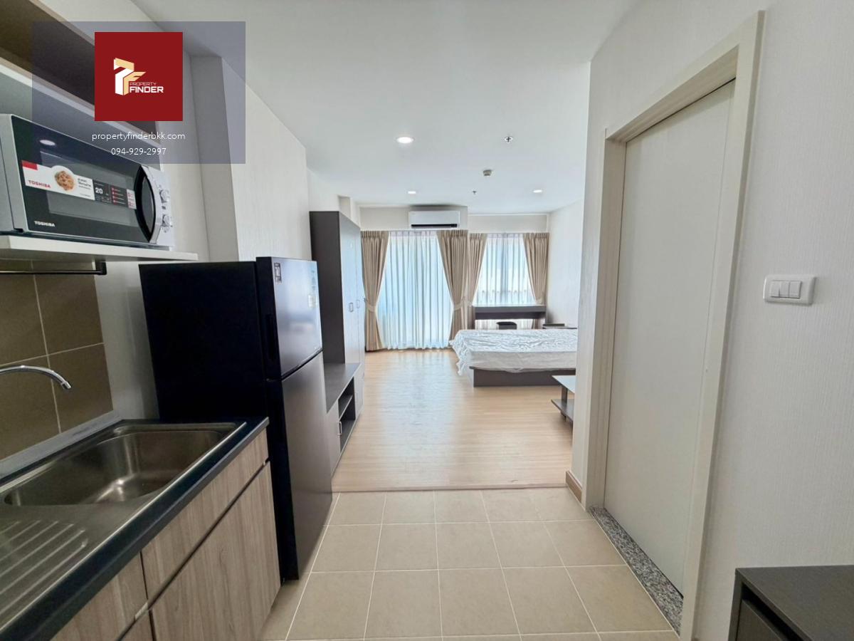PFD-08793 ให้เช่าคอนโด ศุภาลัย เวอเรนด้า สุขุมวิท 117 (Supalai Veranda Sukhumvit 117) 1 ห้องนอน ขนาด 28 ตร.ม. แต่งครบพร้อมอยู่  ใกล้ BTS ปู่เจ้า 🏙️✨