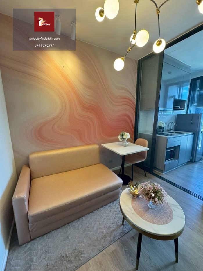 PFD-07873 ให้เช่า Modiz Rhyme Ramkhamhaeng (โมดิซ ไรห์ม) รับสัญญาขั้นต่ำ 3 เดือน! | ชั้น 21 ห้องนางฟ้า แต่งสวย เครื่องซักผ้าครบ เริ่มต้น 15,000 บ.