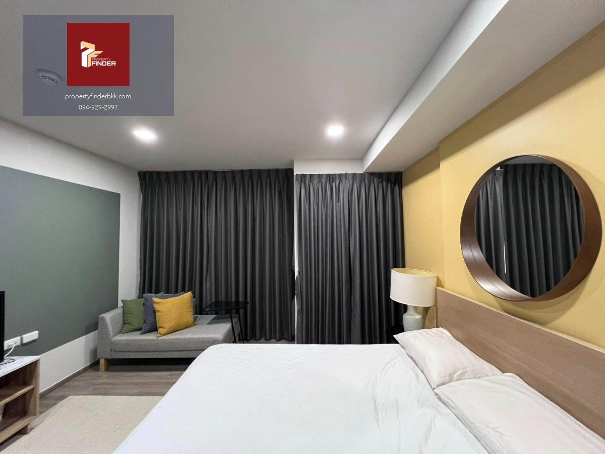[ให้เช่า] คอนโดสไตล์รีสอร์ท THE BASE Sukhumvit 50 ใกล้ BTS อ่อนนุช ชั้น 6 แต่งครบ พร้อมอยู่ 14,500 บ./เดือน (PFD-07723)