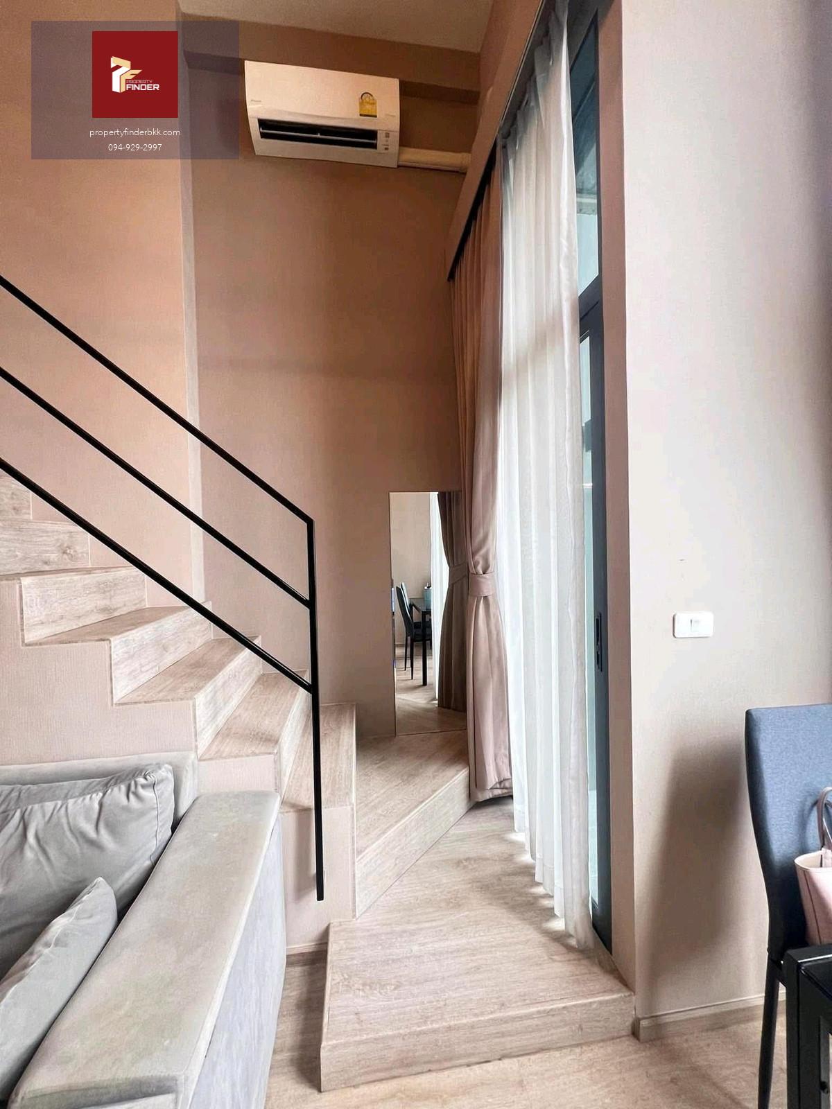 ให้เช่าคอนโดไอดีโอ พระราม9-ตัดใหม่ (IDEO New RAMA9) ห้อง duplex พร้อมเข้าอยู่ 6 ม.ค.69❗