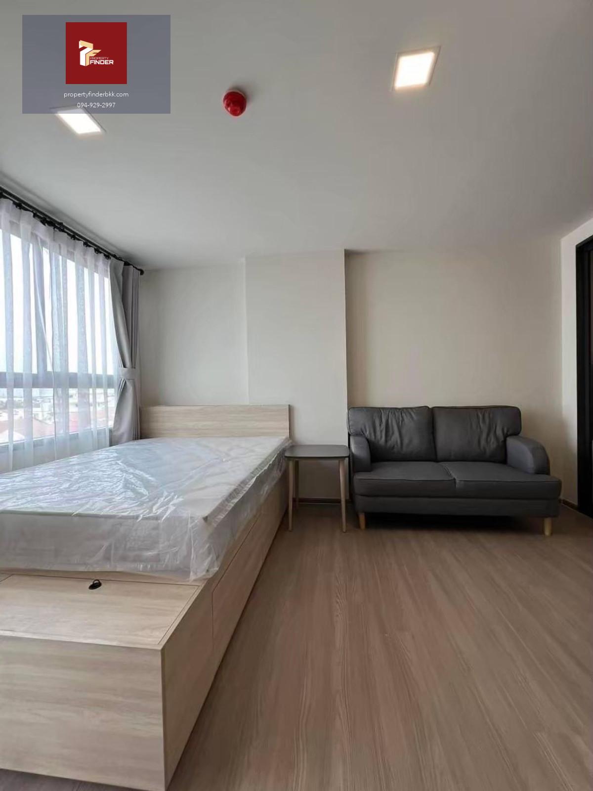 PFD-07928 ให้เช่า The Muve Bangna ใกล้ Central Bangna 1 นอน 24.68 ตรม. ชั้น 7 ตึก A ส่วนกลางครบ 8,500 บาท