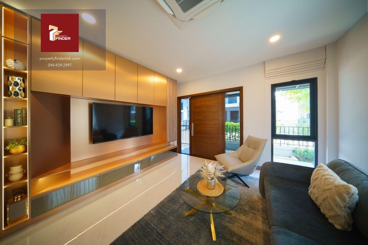 RL-115  ให้เช่า บ้านเดี่ยว เดอะ ซิตี้ บางนา ( The City Bangna ) ขนาด 63 ตร.ว. ตกแต่งบิ้วอินสวยหรู  พร้อมอยู่