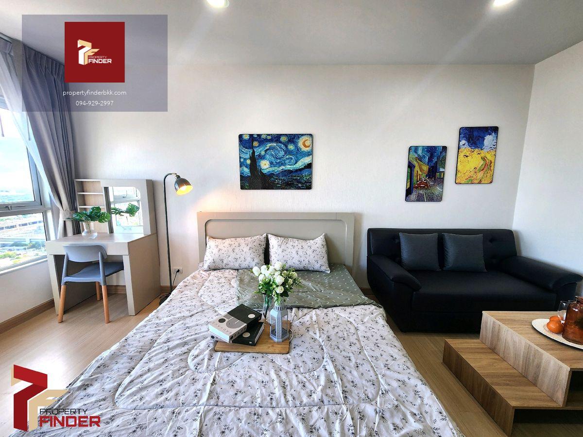 Rds-4823 ให้เช่าคอนโด ศุภาลัย เวอเรนด้า สุขุมวิท 117 (Supalai Veranda Sukhumvit 117) ห้องใหม่มือ 1 มีกระจกกั้นครัว นัดชมห้อง 👉line : @pfbkk