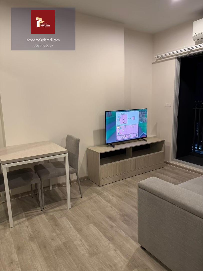 PFD-07800 ให้เช่า Niche MONO Ramkhamhaeng (นิช โมโน รามคำแหง) ตึก A ชั้นสูง 23 วิวเมืองพระราม 9 สวยมาก | 1 นอน 29 ตร.ม. เฟอร์ฯครบ 14,000 บาท/เดือน