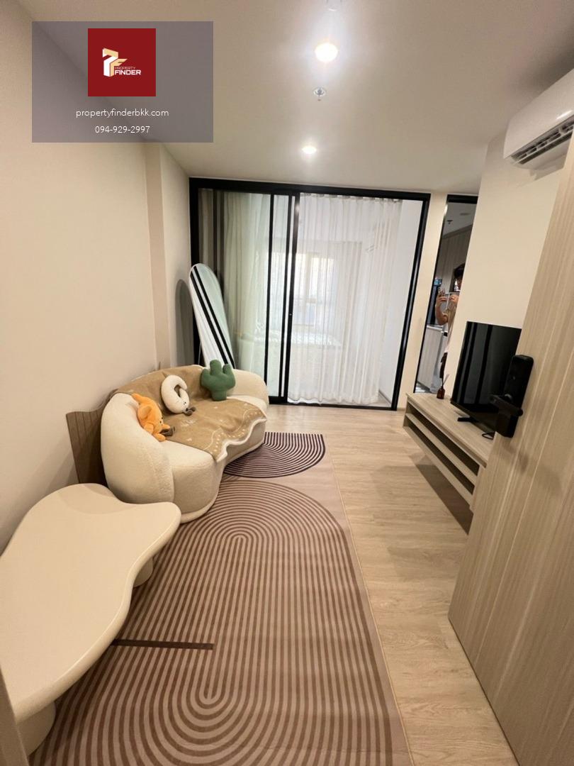 [PFD-07764] ให้เช่า Origin Plug & Play E22 Station | BTS สายลวด | ห้องใหม่ ชั้น 7 | เฟอร์ฯ ครบพร้อมชุดเครื่องนอน+เครื่องซักผ้า 