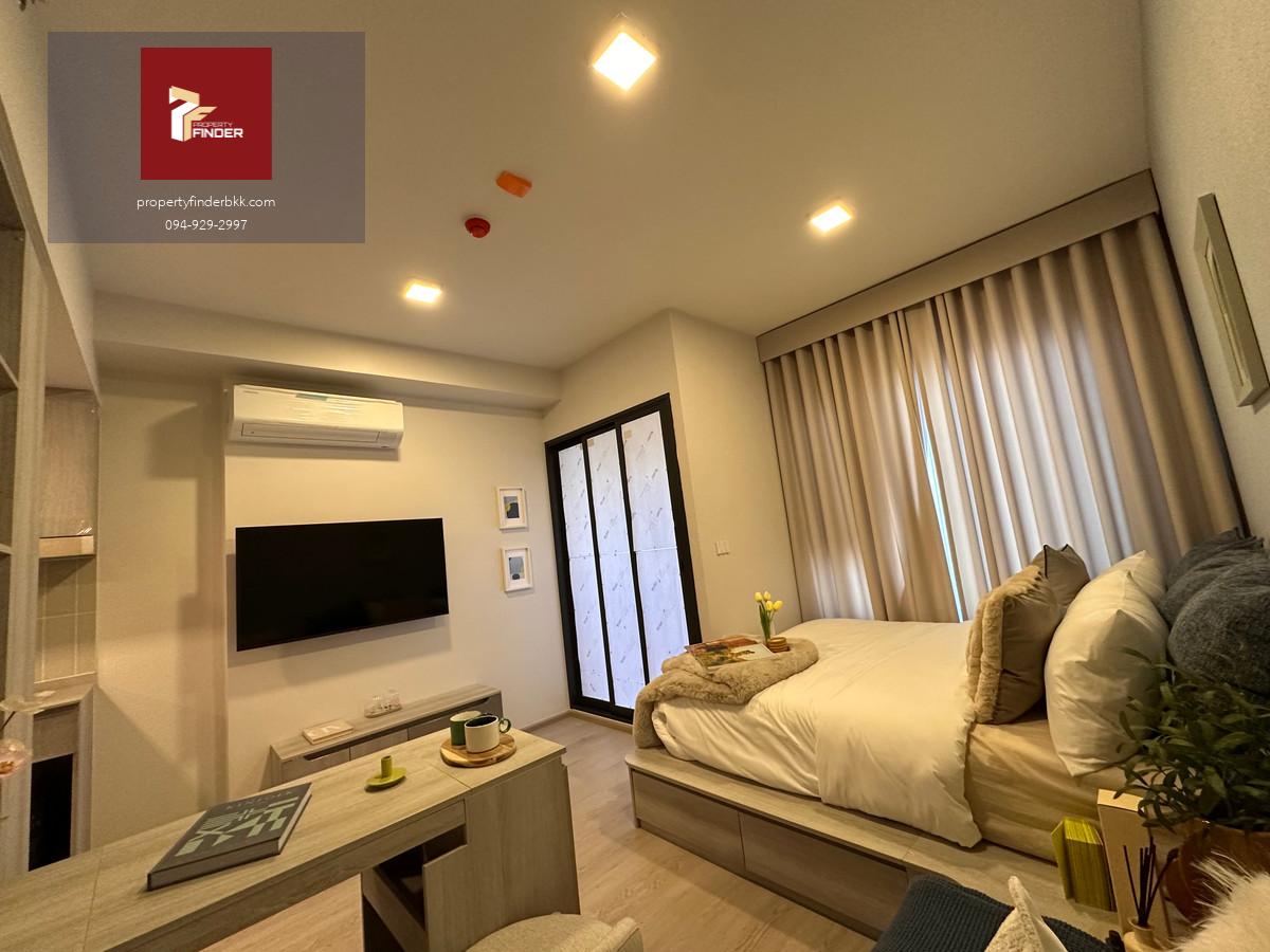 PFD-07808 ให้เช่า COBE Kaset-Sripatum (โค้บบ์ เกษตร-ศรีปทุม) ชั้น 18 วิว ม.ศรีปทุม ทิศตะวันออก เฟอร์ฯ ครบ มีเครื่องซักผ้า ติด BTS บางบัว