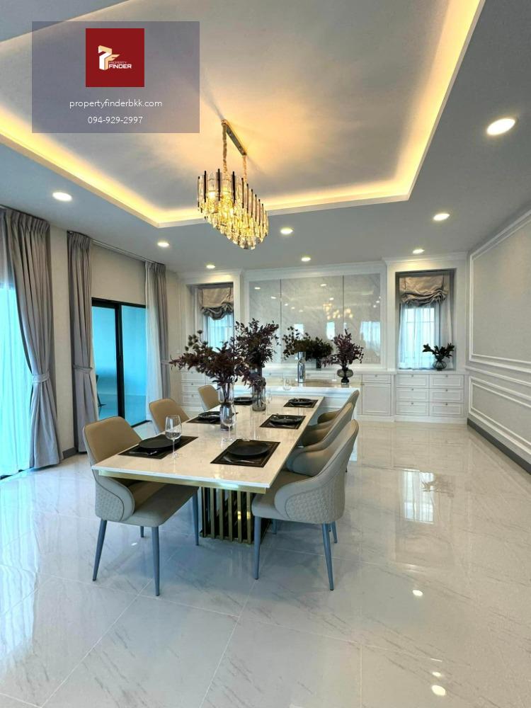 ให้เช่าบ้านเดี่ยวโครงการ เดอะ ซิตี้ บางนา ( The City Bangna ) ขนาด 120 ตร.ว. แต่งสวยหรู พร้อมสระว่ายน้ำส่วนตัว