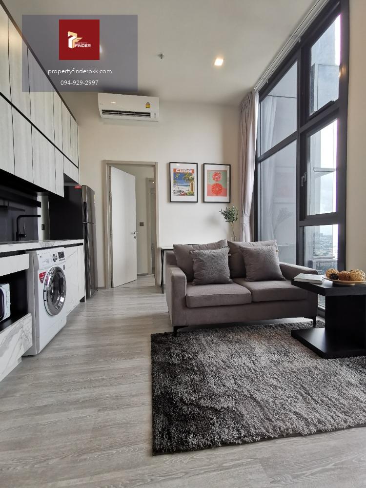 PFD-07697 ให้เช่า เดอะ ไลน์ สุขุมวิท 101 (The Line Sukhumvit 101 ) คอนโดเพดานสูง ใกล้ BTS ปุณณวิถี ชั้น 33 วิวสวย