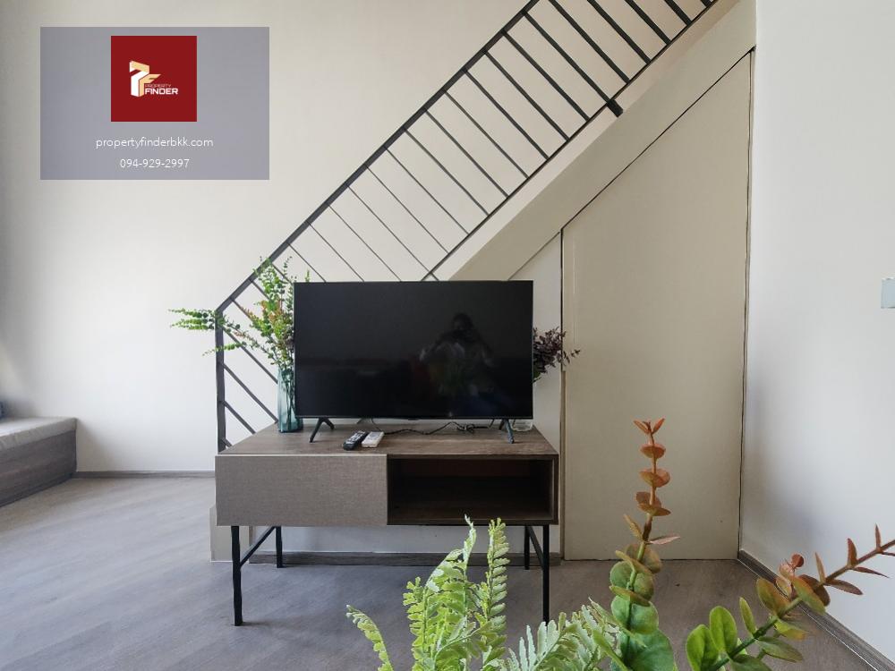 Rds-1013 ให้เช่าคอนโด เดอะ เบส สะพานใหม่ ห้อง loft 2 ชั้น พร้อมเข้าอยู่🔥🔥🔥