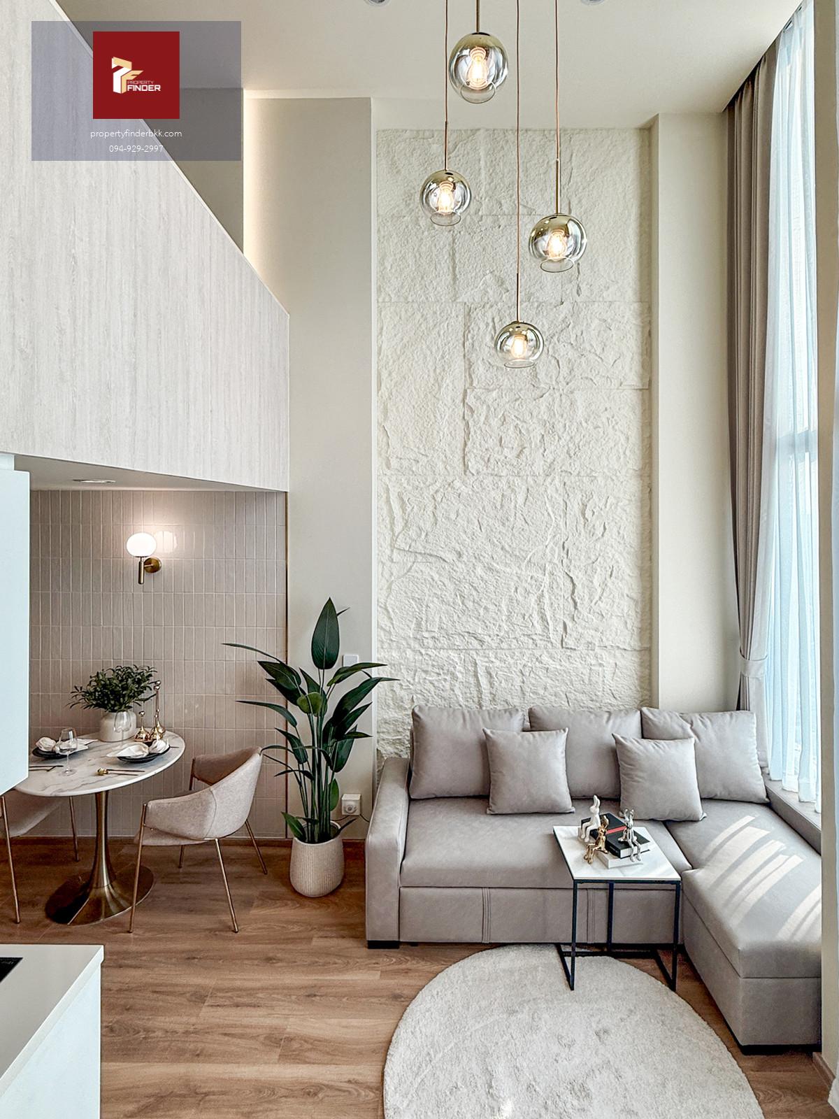 PFD-08016 ให้เช่า Noble Form Thonglor ห้อง Duplex 1 นอน 50 ตรม. ชั้น 39