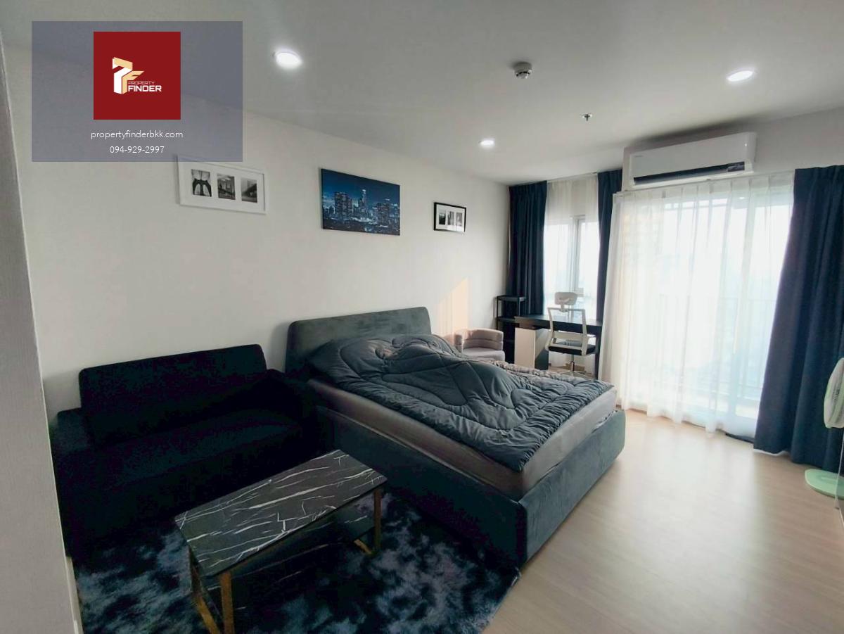 PFD-07859 ให้เช่า Supalai Veranda Sukhumvit 117 (ศุภาลัย เวอเรนด้า) ใกล้ BTS ปู่เจ้า | ชั้น 20 วิวสูง Studio 29 ตร.ม. (ห้องใหญ่) เครื่องใช้ไฟฟ้าครบ 9,000 บ.