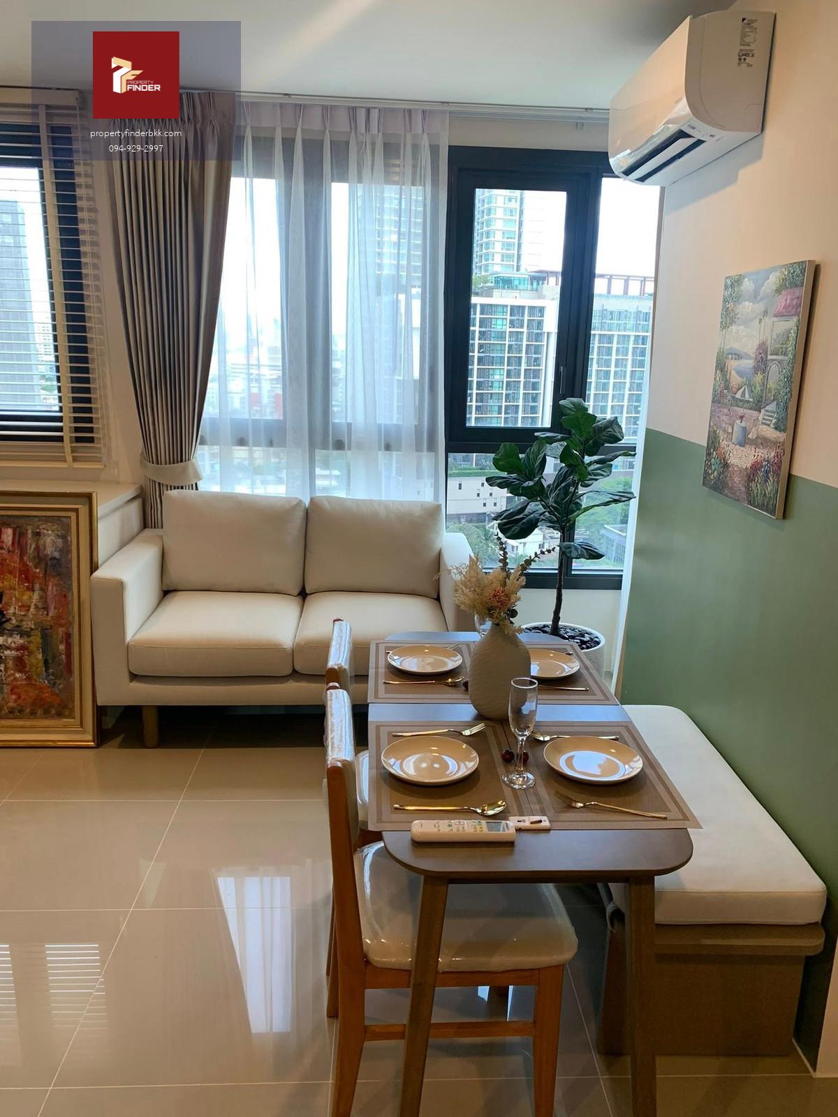 PFD-07428 ให้เช่าคอนโด เอ็กซ์ที ห้วยขวาง ( XT Huaikhwang )  นัดชมห้อง ■ line : @propertyfinder