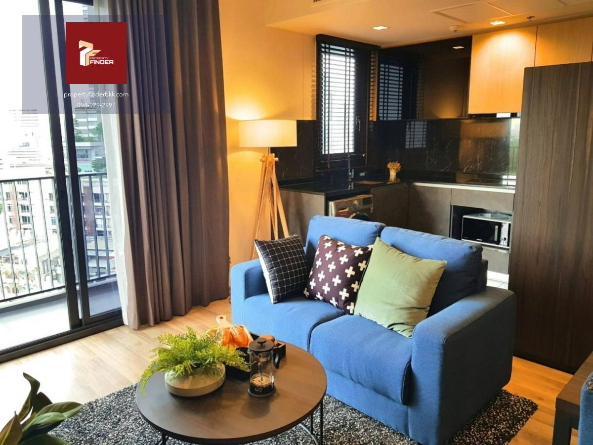 PFD-07787 ให้เช่า The Line Jatujak-Mochit (เดอะ ไลน์ จตุจักร) ห้องมุมกระจกโค้ง Rare Item ชั้น 11 วิวสวนจตุจักรเต็มตา (Tree Top View) 2 นอน 63 ตร.ม.