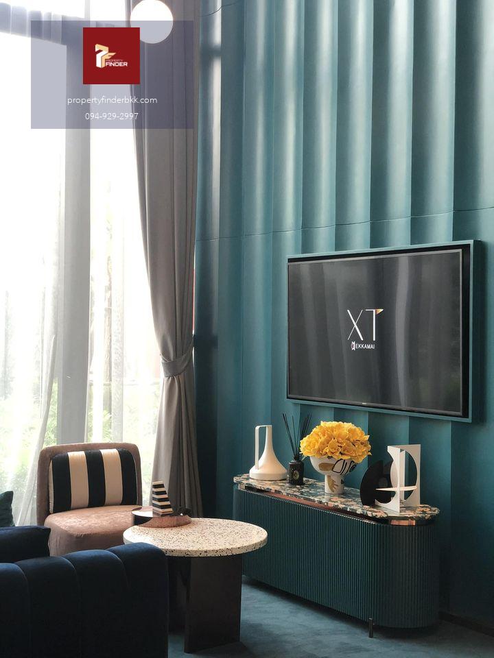 📍Rds-0042 ให้เช่าคอนโด XT Ekkamai (เอ็กซ์ที เอกมัย) เฟอร์นิเจอร์และเครื่องใช้ไฟฟ้าครบ📍