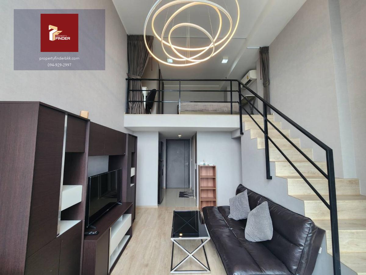 ให้เช่าคอนโด ไอดีโอ พระราม 9-ตัดใหม่ [Ideo New Rama 9]  พร้อมย้ายเข้า 1 ม.ค.69 ห้อง Duplex แต่งสวย วิวเมือง