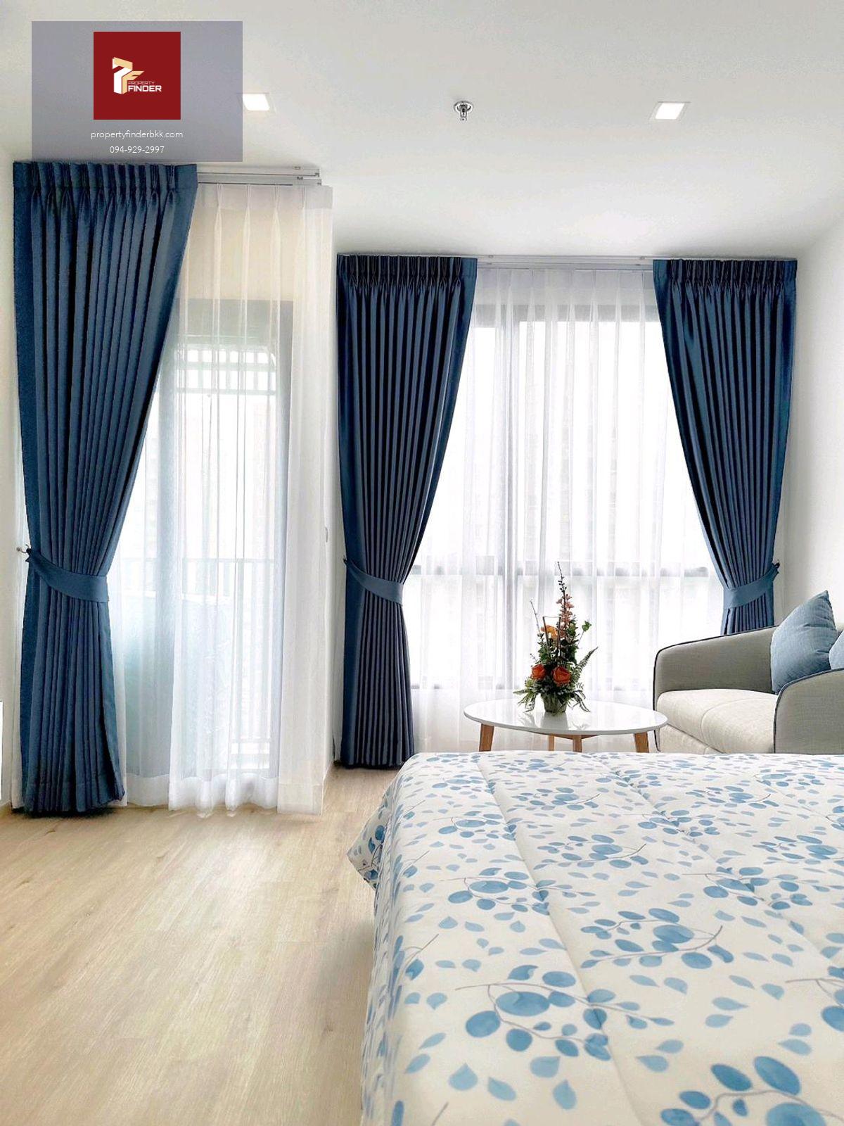 ให้เช่าคอนโด  เดอะริช พระราม 9-ศรีนครินทร์  ( The Rich Rama 9-Srinakarin )  นัดชมห้อง ■ line : @propertyfinder