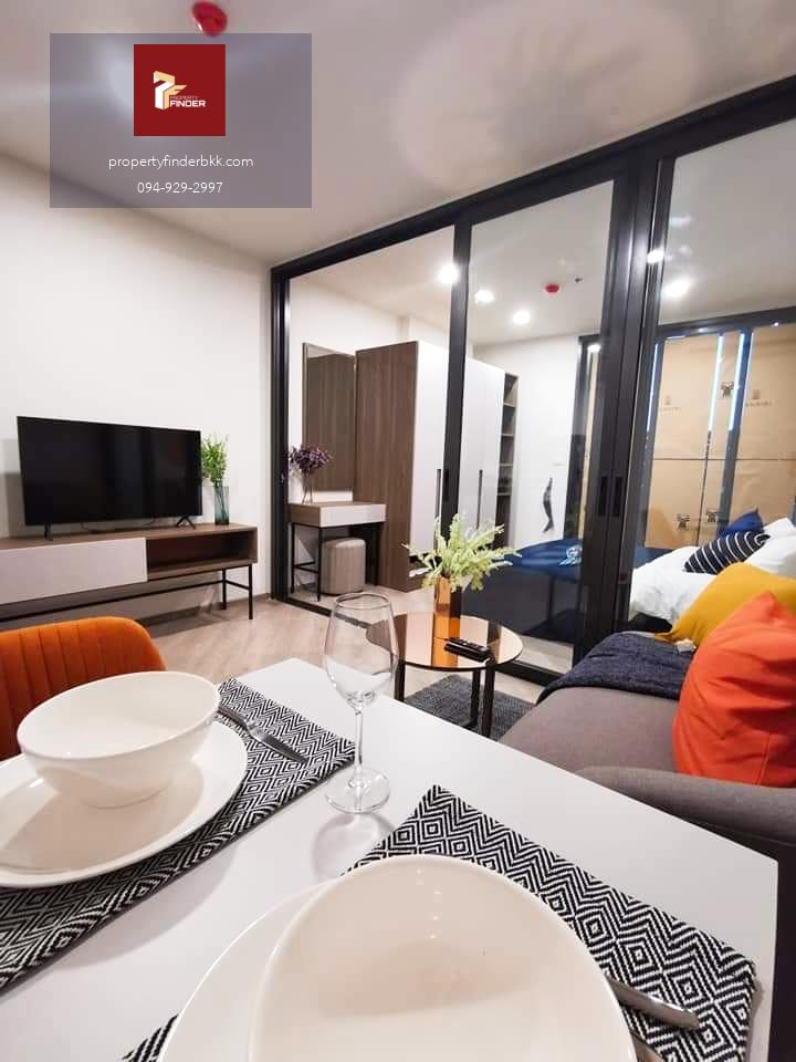 🎈ให้เช่าคอนโด เดอะเบส สะพานใหม่ ติดรฟฟ. ห้องกั้น 34 ตรม. 🔥