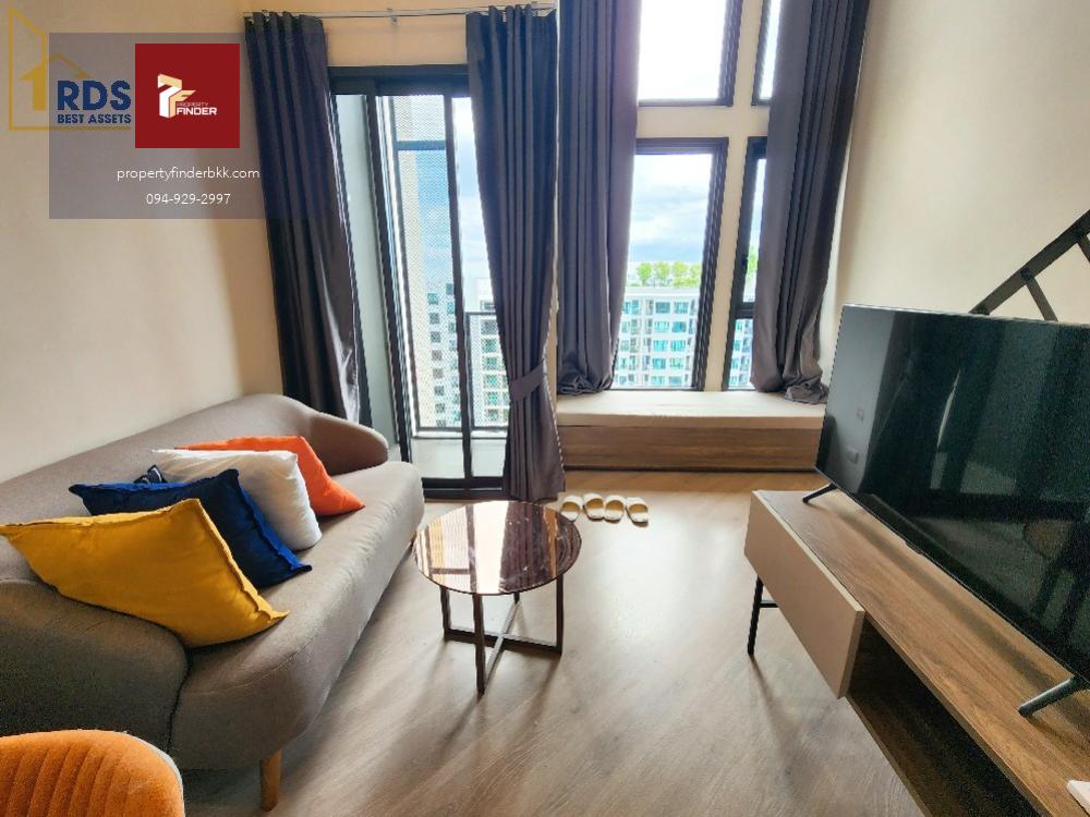 🟥🟥 ให้เช่าคอนโด เดอะ เบส สะพานใหม่ ห้อง loft 2 ชั้น 🔥🔥 คุ้มมากก พร้อมเข้าอยู่