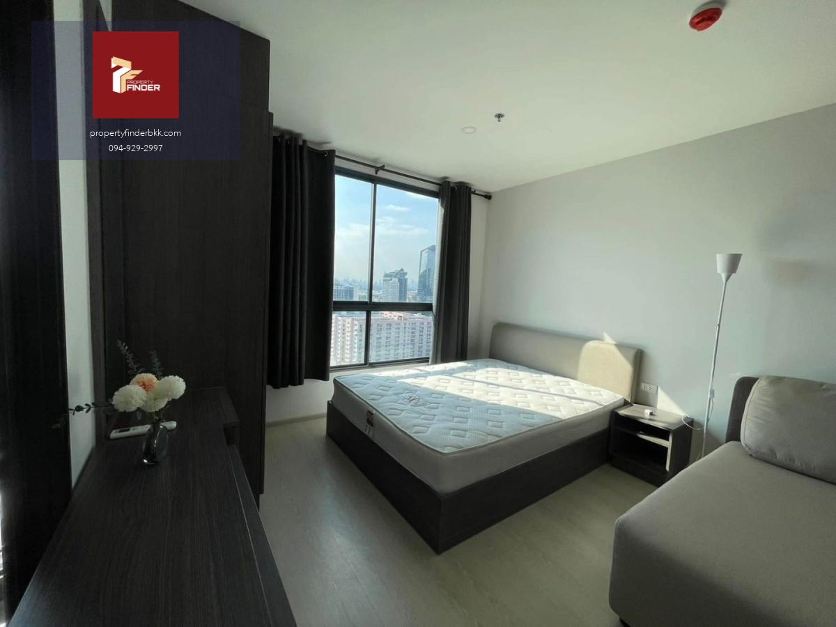 PFD-07796 ให้เช่า Elio Del Nest Udom Suk (เอลลิโอ เดล เนสท์) ชั้นสูง 24 ตึก B วิวสวย | เฟอร์ฯครบ มีเครื่องซักผ้า เพียง 11,000 บาท/เดือน