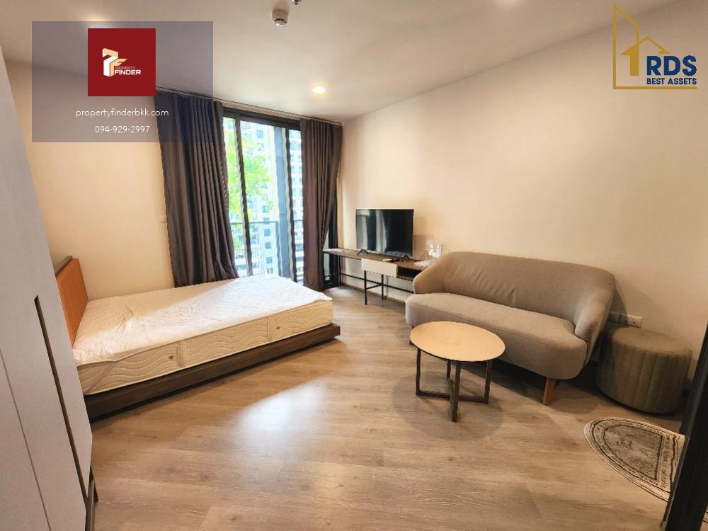 🟩 ให้เช่าคอนโดเดอะเบส สะพานใหม่ ห้องมุม วิวสวน