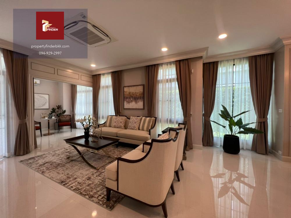 ให้เช่า บ้านเดี่ยว นันทวัน พระราม 9 – กรุงเทพกรีฑาตัดใหม่ ขนาด 150 ตร.ว. แต่งหรู พร้อมอยู่  ใกล้ โรงเรียนนานาชาติ