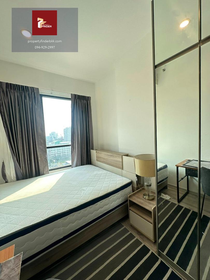 PFD-07850 ให้เช่า Knightbridge Collage Ramkhamhaeng (ไนท์บริดจ์ คอลลาจ) ห้องรีโนเวทใหม่! | 1 Bed Plus (มีห้องอเนกประสงค์) ชั้น 10 วิวเมือง แอร์ 3 ตัว เพียง 15,000 บ.
