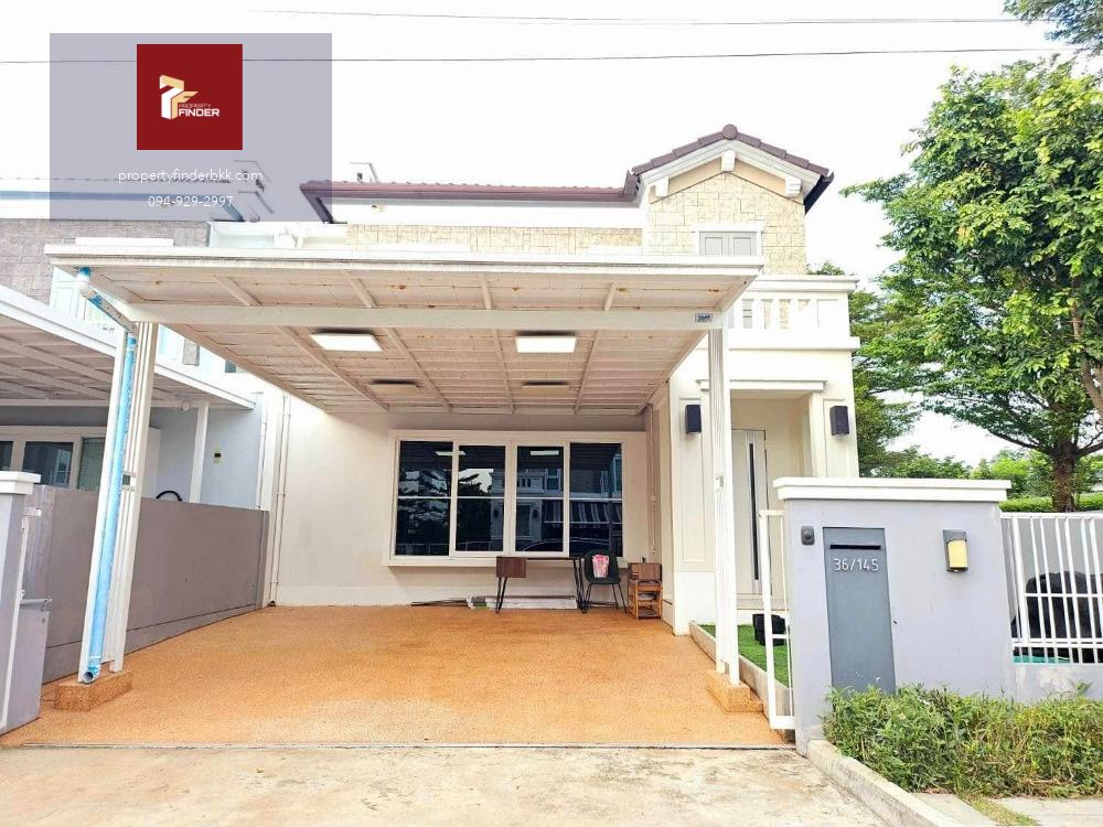 RL-035 ให้เช่าบ้านแฝด อัญญ่า บางนา-รามคำแหง 2 (Anya Bangna-Ramkhamhaeng 2) ขนาด 44 ตร.ว.  แปลงหลังมุม ตกแต่งหรู พร้อมอยู่ ใกล้  Mega Bangna